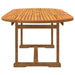 Set mobilier de grădină, 7 piese, lemn masiv acacia/textilenă - WALTI WALTI