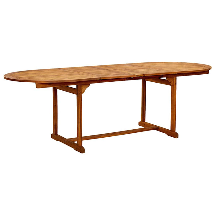 Set mobilier de grădină, 9 piese, lemn masiv acacia/textilenă - WALTI WALTI