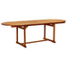 Set mobilier de grădină, 9 piese, lemn masiv acacia/textilenă - WALTI WALTI