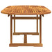Set mobilier de grădină, 9 piese, lemn masiv acacia/textilenă - WALTI WALTI