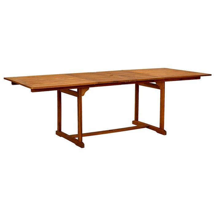 Set mobilier de grădină, 7 piese, lemn masiv acacia/textilenă - WALTI WALTI