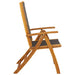 Set mobilier de grădină, 7 piese, lemn masiv acacia/textilenă - WALTI WALTI