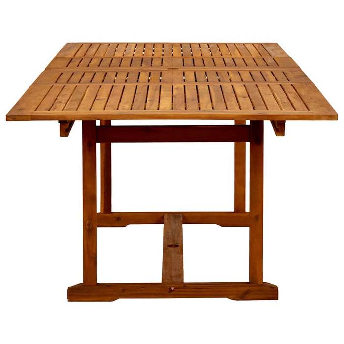 Set mobilier de grădină, 9 piese, lemn masiv acacia/textilenă - WALTI WALTI