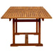 Set mobilier de grădină, 9 piese, lemn masiv acacia/textilenă - WALTI WALTI