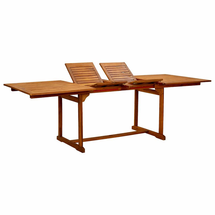 Set mobilier de grădină, 9 piese, lemn masiv acacia/textilenă - WALTI WALTI