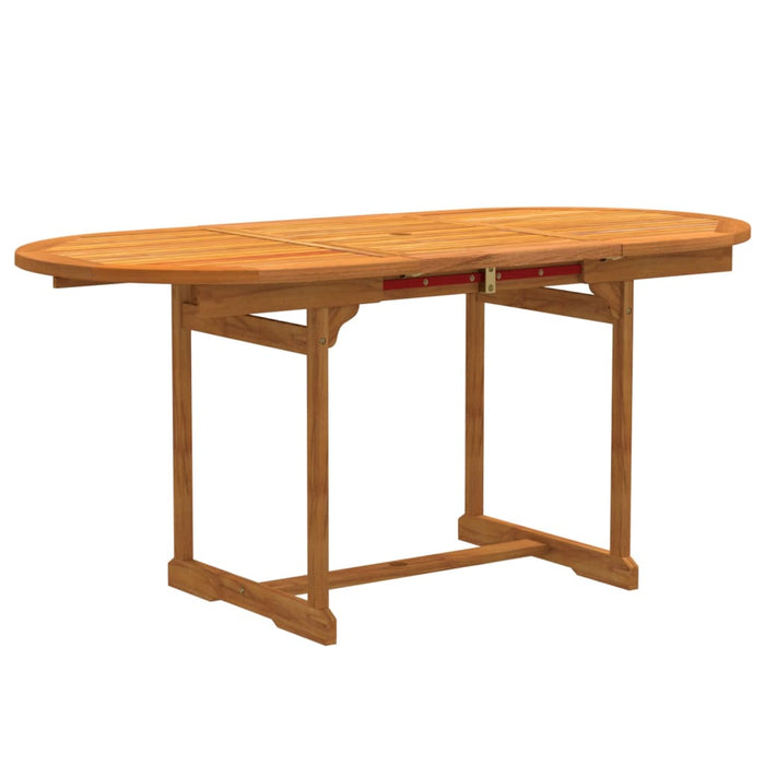 Set mobilier de grădină, 7 piese, lemn masiv acacia/textilenă - WALTI WALTI