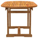 Set mobilier de grădină, 7 piese, lemn masiv acacia/textilenă - WALTI WALTI