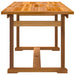 Set mobilier de grădină, 7 piese, lemn masiv acacia/textilenă - WALTI WALTI