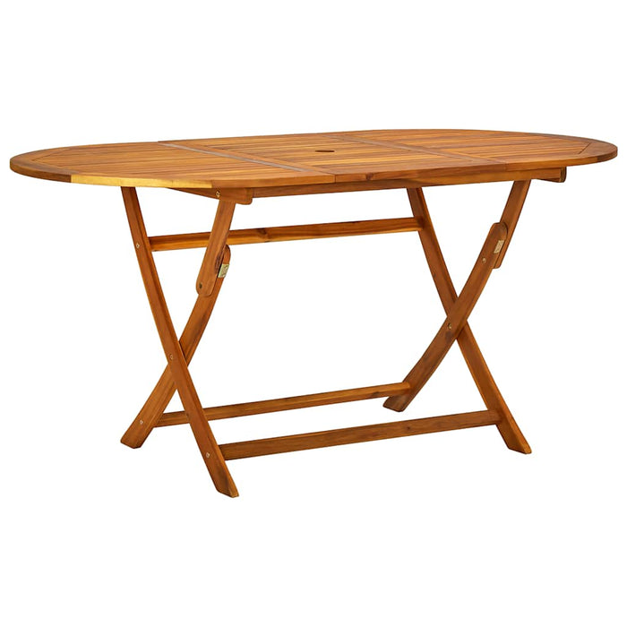 Set mobilier de grădină, 5 piese, lemn masiv acacia/textilenă - WALTI WALTI