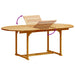 Set mobilier de grădină, 5 piese, lemn masiv acacia/textilenă - WALTI WALTI