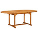 Set mobilier de grădină, 7 piese, lemn masiv acacia/textilenă - WALTI WALTI