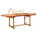 Set mobilier de grădină, 9 piese, lemn masiv acacia/textilenă - WALTI WALTI