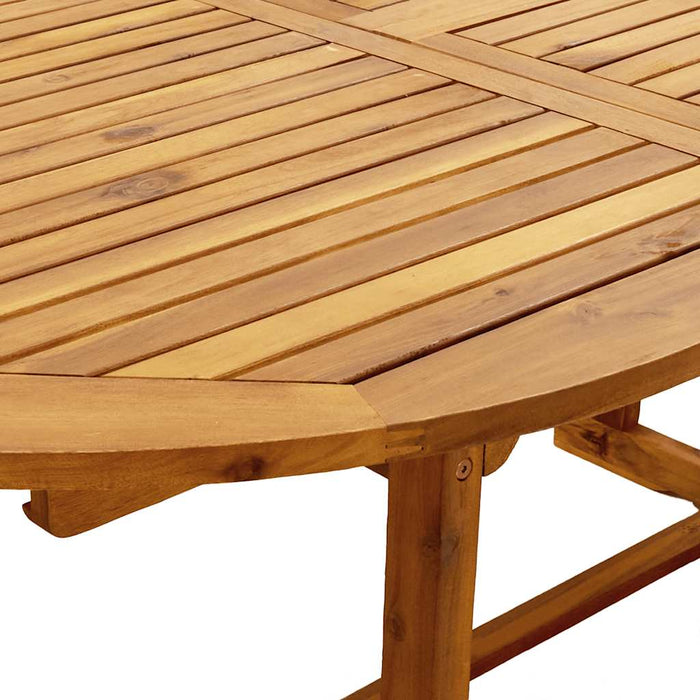 Set mobilier de grădină, 5 piese, lemn masiv acacia/textilenă - WALTI WALTI