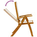 Set mobilier de grădină, 5 piese, lemn masiv acacia/textilenă - WALTI WALTI
