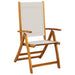 Set mobilier de grădină, 7 piese, lemn masiv acacia/textilenă - WALTI WALTI