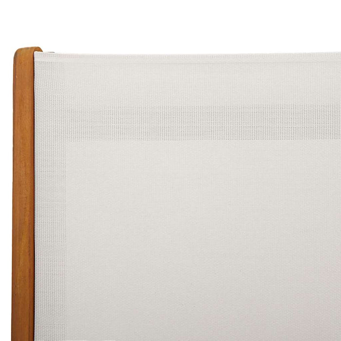 Set mobilier de grădină, 7 piese, lemn masiv acacia/textilenă - WALTI WALTI