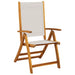 Set mobilier de grădină, 7 piese, lemn masiv acacia/textilenă - WALTI WALTI