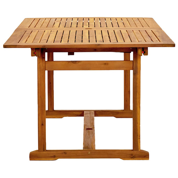 Set mobilier de grădină, 7 piese, lemn masiv acacia/textilenă - WALTI WALTI