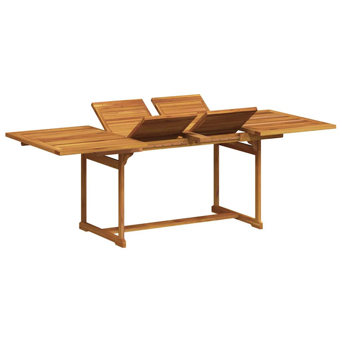 Set mobilier de grădină, 9 piese, lemn masiv acacia/textilenă - WALTI WALTI