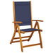 Set mobilier de grădină, 5 piese, lemn masiv acacia/textilenă - WALTI WALTI