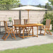Set mobilier de grădină, 5 piese, lemn masiv acacia/textilenă - WALTI WALTI