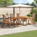 Set mobilier de grădină, 5 piese, lemn masiv acacia/textilenă - WALTI WALTI