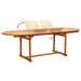 Set mobilier de grădină, 9 piese, lemn masiv acacia/textilenă - WALTI WALTI
