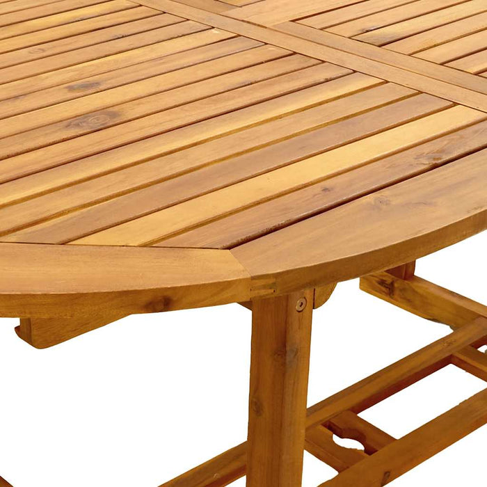 Set mobilier de grădină, 5 piese, lemn masiv acacia/textilenă - WALTI WALTI