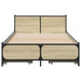 Cadru de pat cu sertare stejar sonoma 75x190 cm lemn prelucrat - WALTI WALTI