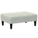 Taburet, gri deschis, 77x55x31 cm, catifea - WALTI WALTI