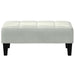Taburet, gri deschis, 77x55x31 cm, catifea - WALTI WALTI