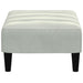 Taburet, gri deschis, 77x55x31 cm, catifea - WALTI WALTI