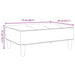 Taburet, gri deschis, 77x55x31 cm, catifea - WALTI WALTI