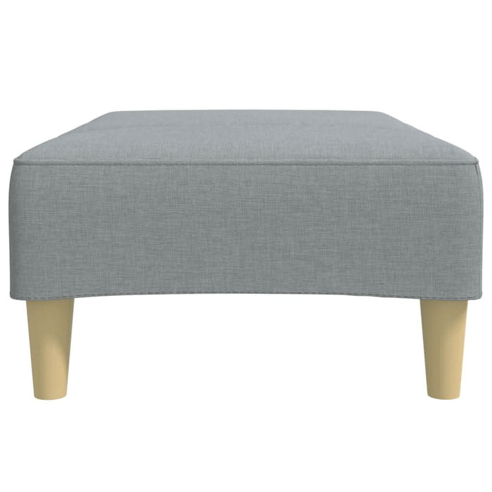 Taburet, gri deschis, 77x55x31 cm, material textil - WALTI WALTI