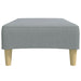 Taburet, gri deschis, 77x55x31 cm, material textil - WALTI WALTI