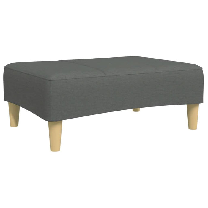 Taburet, gri închis, 77x55x31 cm, material textil - WALTI WALTI
