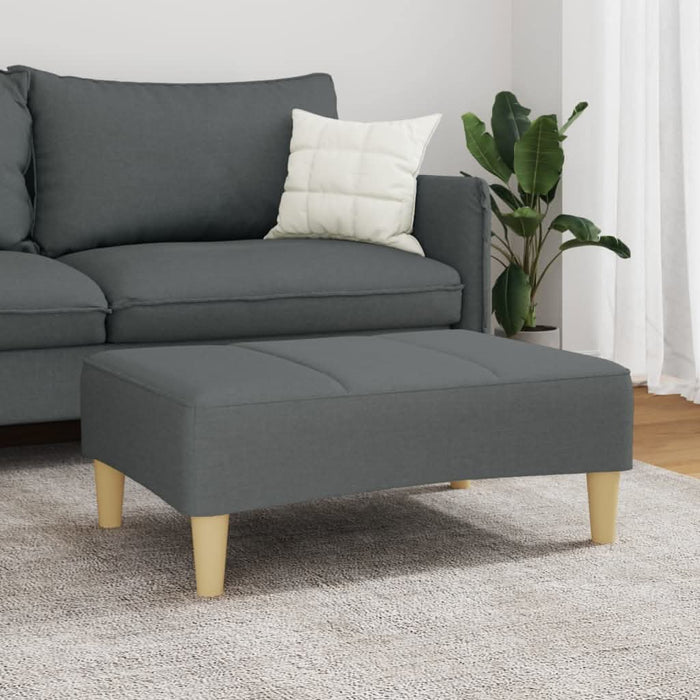 Taburet, gri închis, 77x55x31 cm, material textil - WALTI WALTI