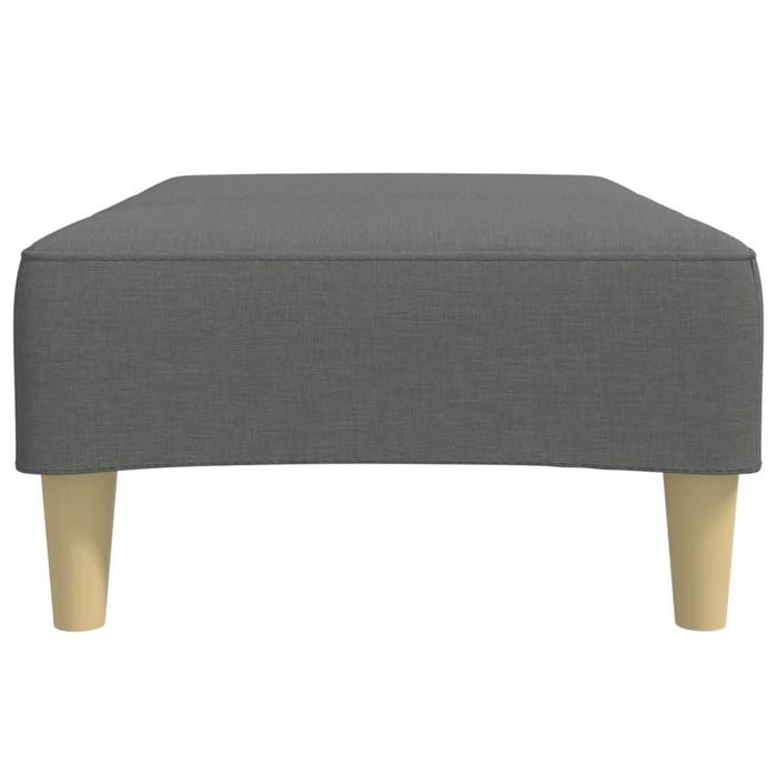 Taburet, gri închis, 77x55x31 cm, material textil - WALTI WALTI