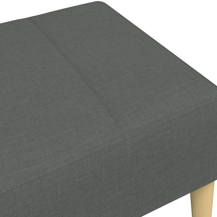 Taburet, gri închis, 77x55x31 cm, material textil - WALTI WALTI