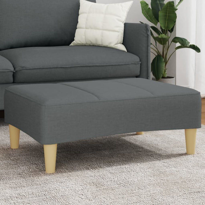 Taburet, gri închis, 77x55x31 cm, material textil - WALTI WALTI