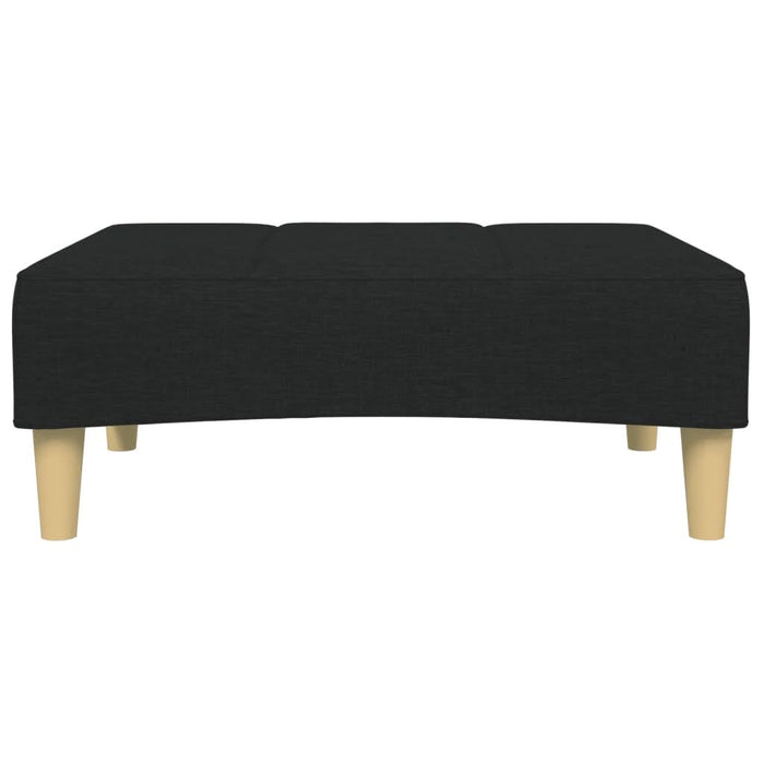 Taburet, negru, 77x55x31 cm, material textil - WALTI WALTI
