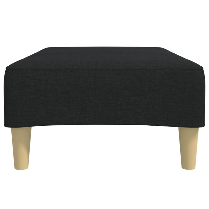 Taburet, negru, 77x55x31 cm, material textil - WALTI WALTI