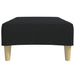 Taburet, negru, 77x55x31 cm, material textil - WALTI WALTI