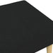 Taburet, negru, 77x55x31 cm, material textil - WALTI WALTI