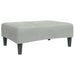 Taburet, gri deschis, 77x55x31 cm, catifea - WALTI WALTI