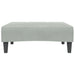 Taburet, gri deschis, 77x55x31 cm, catifea - WALTI WALTI
