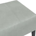 Taburet, gri deschis, 77x55x31 cm, catifea - WALTI WALTI