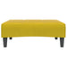 Taburet, galben, 77x55x31 cm, catifea - WALTI WALTI