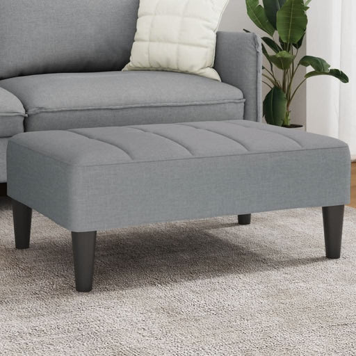 Taburet, gri deschis, 77x55x31 cm, material textil - WALTI WALTI