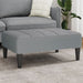 Taburet, gri deschis, 77x55x31 cm, material textil - WALTI WALTI